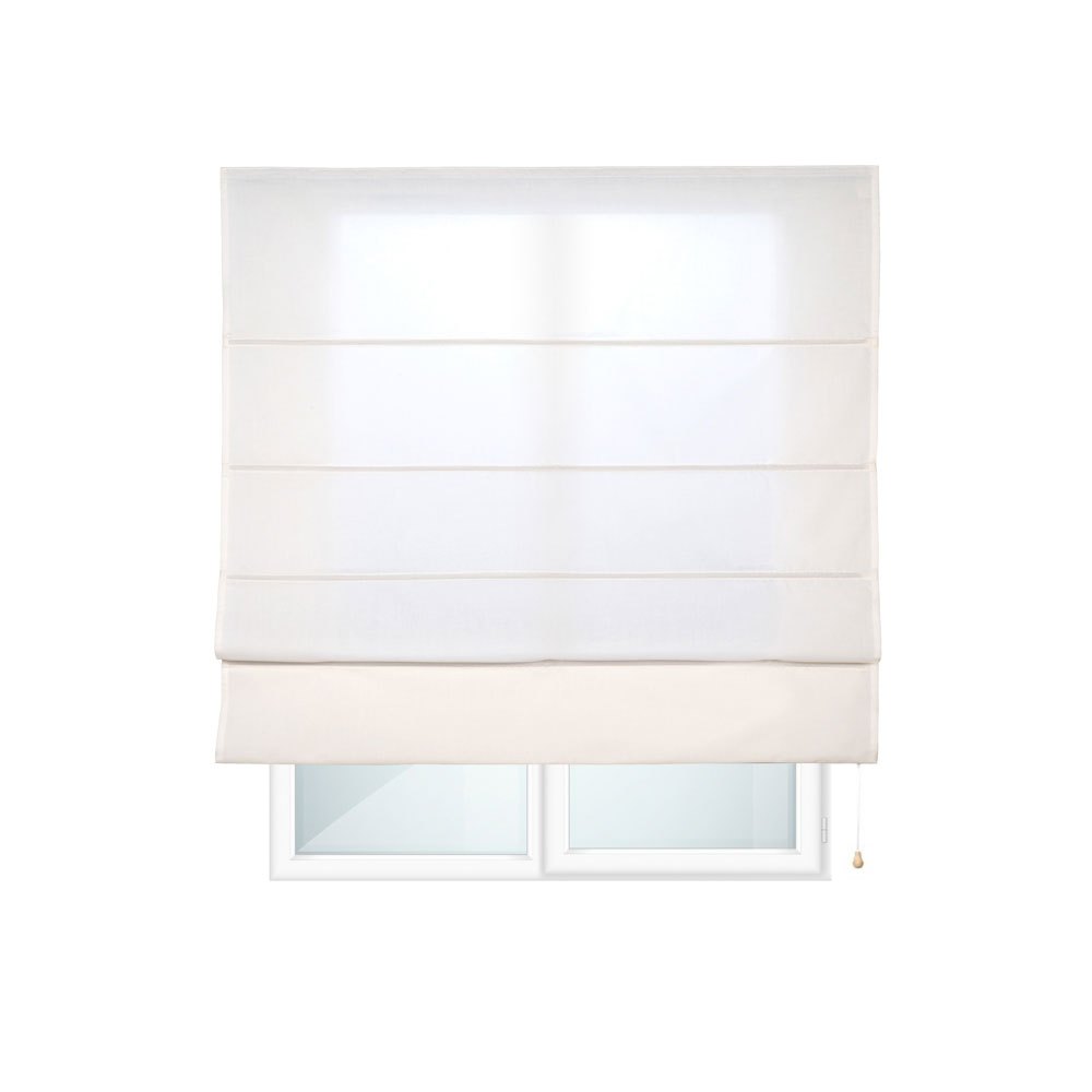 Stor Planet Estor Enrollable Con Varillas City 90x175 Cm One Size Raw