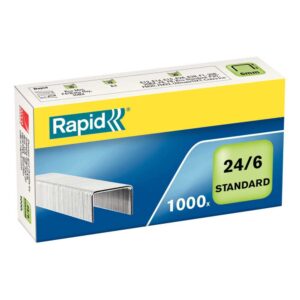 Rapid Grapas 24/6 1m Galvanize One Size Silver