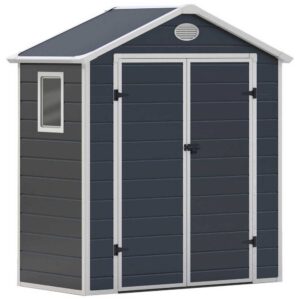Gardiun Caseta En Resina Arabela 1.92m² 188 x 102 x 225 cm Anthracite