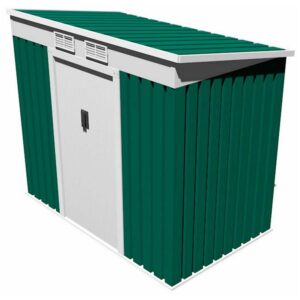 Gardiun Caseta En Acero Galvanizado Buckingham 2.43m² 201 x 121 x 176 cm Green