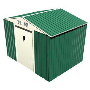 Gardiun Caseta En Acero Galvanizado Cambridge 4.72m² 261 x 181 x 198 cm Green