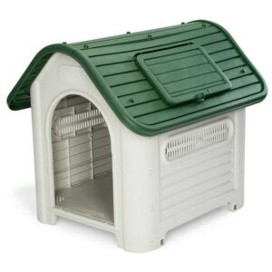 Gardiun Caseta En Resina Para Perros Dakota 72 x 87 x 75 cm Green