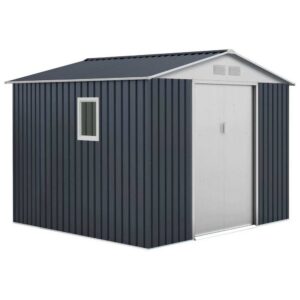 Gardiun Caseta En Acero Galvanizado Derby 7.06m² 277 x 255 x 212 cm Anthracite