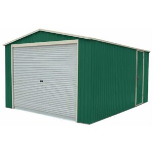 Gardiun Garaje En Acero Galvanizado Essex 20.09m² 574 x 350 x 245 cm Green