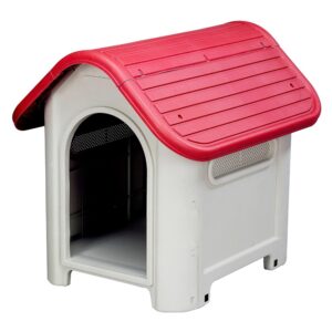 Gardiun Caseta En Resina Para Perros Kira 59 x 75 x 66 cm Red