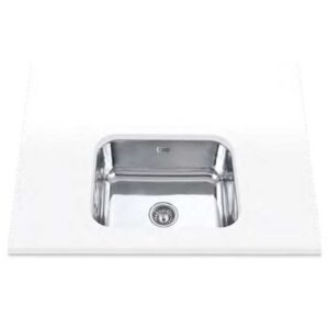 Edesa Fregadero Cocina Fuji Be 1c R-80 50x40 Cm One Size Stainless Steel