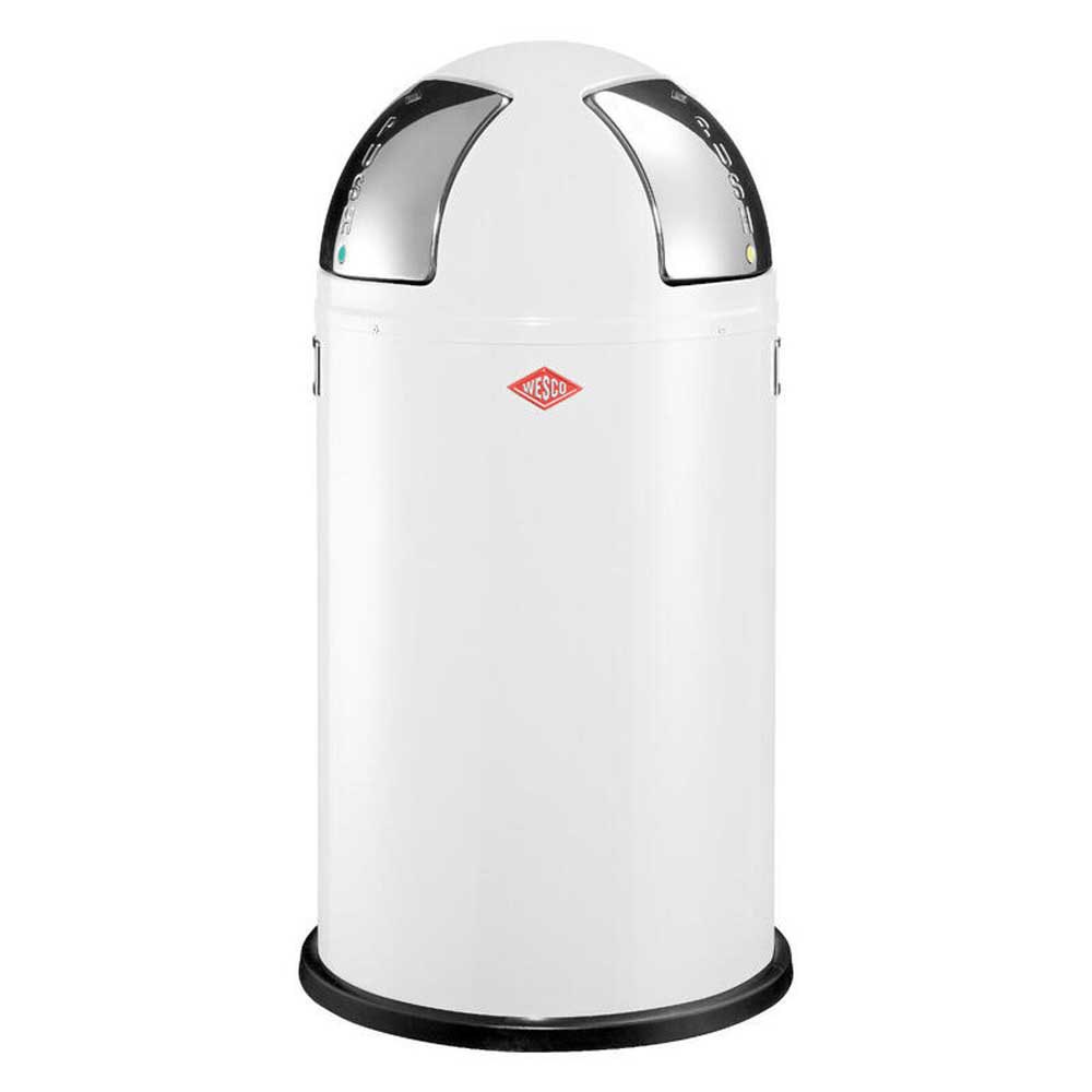 Wesco Cubo Basura Push Two 50l One Size White