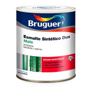 Bruguer Esmalte Mate Sintético Dux 0.25l One Size Black