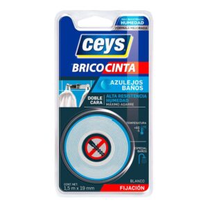 Ceys Cinta Doble Cara Azulejos 507540 1.5 M One Size White