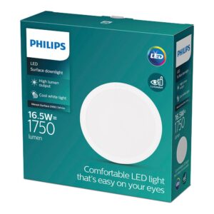 Philips Downlight Led Superficie Meson 16.5w 1300lumen 4000k One Size White