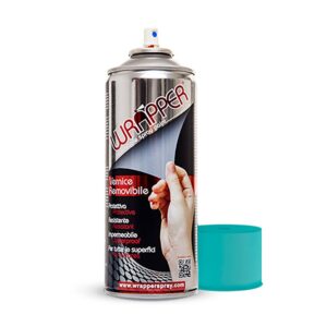 Wrapp Spray Azul Turquesa 400ml One Size Black / White