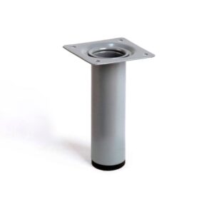 Rei Pata Cilíndrica Acero 401g 3x10 Cm One Size Mate Chrome