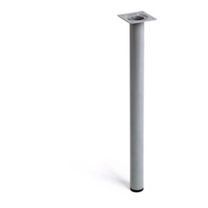 Rei Pata Cilíndrica Acero 401g 3x40 Cm One Size Mate Chrome