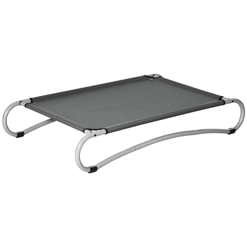 Pawhut Cama Elevada Perros Y Gatos D04-215 110 x 65 x 20 cm Grey