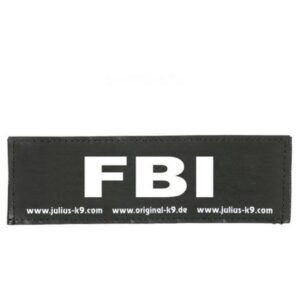 Julius K-9 Etiqueta Para Arnés Fbi 2 Units Big