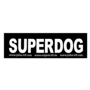 Julius K-9 Etiqueta Para Arnés Superdog 2 Units Small