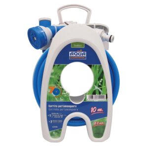 Aqua Control Portamangueras 10 M One Size White / Blue