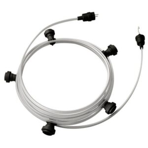 Creative Cables Guirnalda Lumet System 5 Bombillas 7.5 M One Size Grey / Black