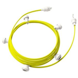 Creative Cables Guirnalda Lumet System 5 Bombillas 7.5 M One Size Lime / White