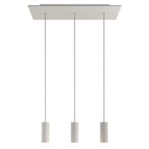 Creative Cables Lámpara Colgante Rose-one Xxl Tub E14 One Size Matte White