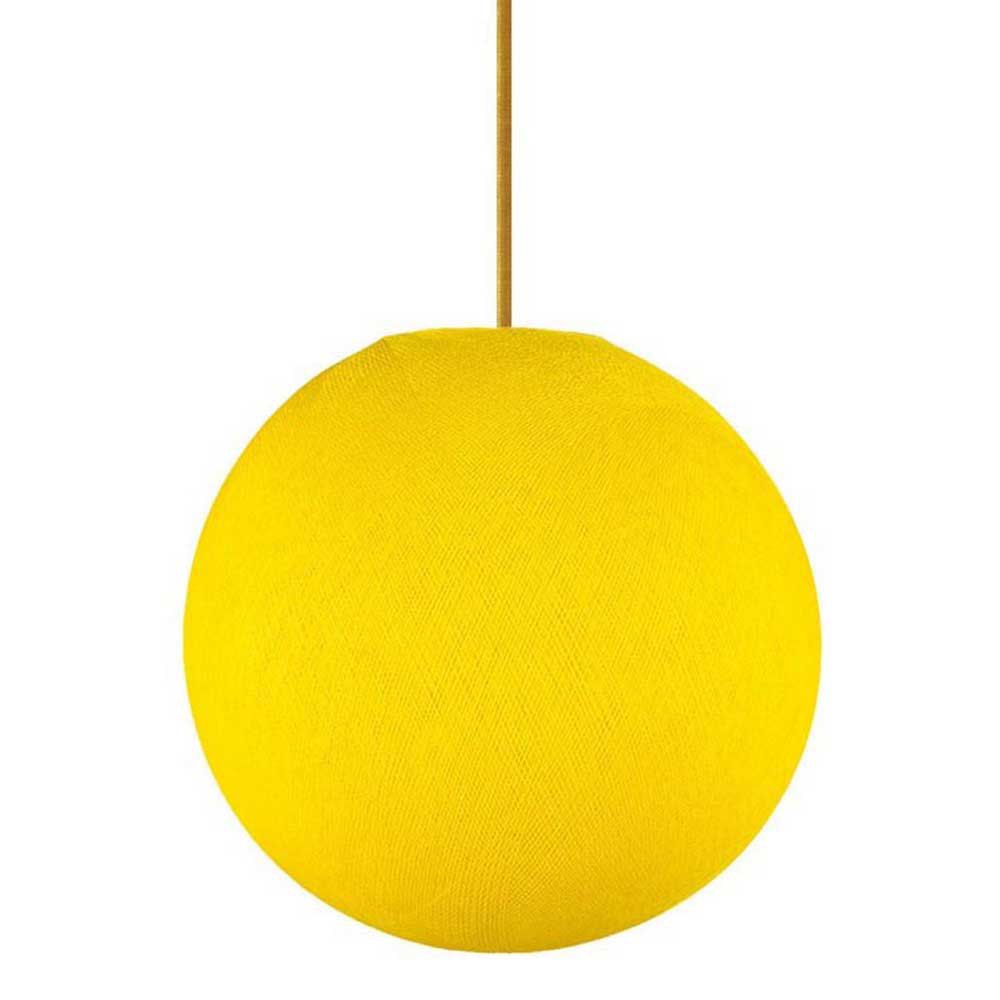 Creative Cables Lámpara Colgante Sfera Xs 1.2 M Con Bombilla One Size Yellow