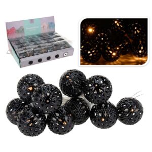 Decorative Lighting Guirnalda A Pilas 1.3 M One Size Black