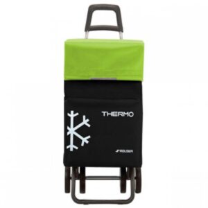 Rolser Carro Compra Termo Fresh One Size Black / Lime