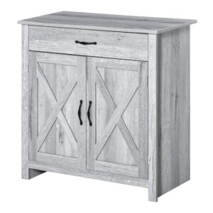 Homcom Aparador De Cocina Con 1 Cajón Y 2 Puerta One Size