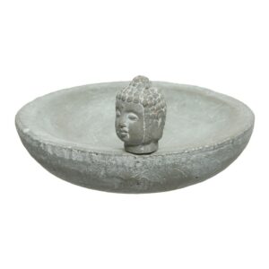 Edm Comedero Para Pajaros Buda 83412 26x26x9.5 Cm One Size Grey