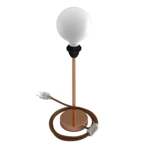 Creative Cables Lámpara Mesa Sin Pantalla Alzaluce 30 Cm UK Plug Copper
