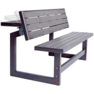 Lifetime Banco Convertible 141 X 36 X 48 Cm One Size Harbor Grey