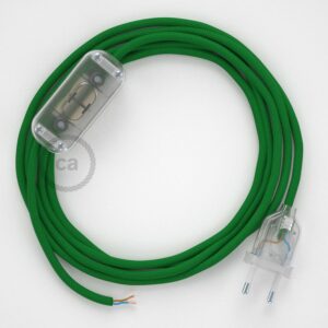 Creative Cables Cable Lámpara Rm06 1.8 M One Size Green / Clear