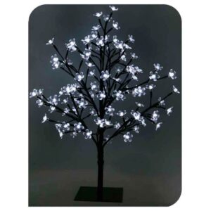 Edm Árbol Navidad 3d Sakura 60 Cm One Size Cold White