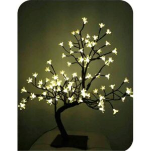 Edm Árbol Navidad 3d Sakura 60 Cm One Size Warm White