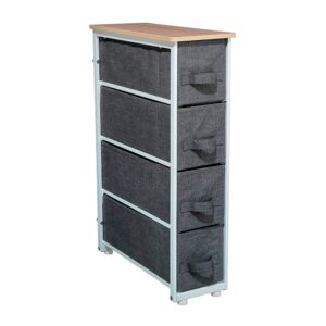 5 Five Cajonera Estrecha 73.5x48x20 Cm One Size Dark Grey