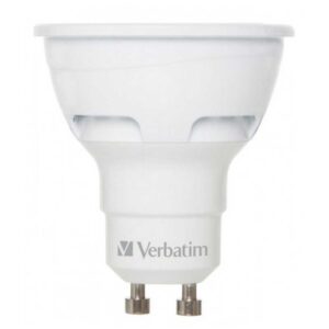 Verbatim Bombilla Led Halogeno 52608 Gu10 5w 2700k 350 Lumens One Size White
