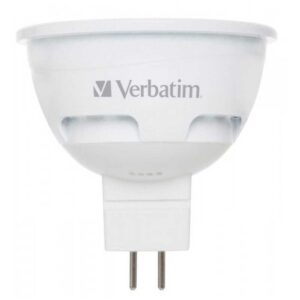 Verbatim Bombilla Led Halogeno 52609 Gu5.3 5.5w 2700k 350 Lumens One Size White