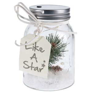 Edm Jarra Cristal Led Navideño One Size White / Green