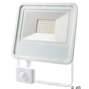 Edm Foco Proyector Led Sensor Presencia 50w 3500 Lumen 6400k One Size White
