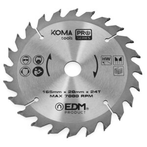 Koma Tools Disco Corte Madera 08720 One Size Silver