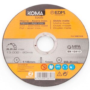 Koma Tools Disco Corte Hierro 115 Mm One Size Black