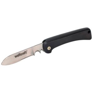 Wolfcraft Cuchillo Pelacables 4122000 One Size Black / Silver