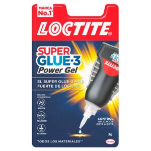 Loctite Pegamento Super Glue-3 Power Gel 3g One Size Black