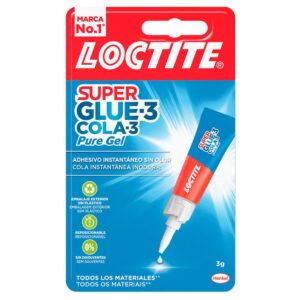 Loctite Pegamento Super Glue-3 Pure Gel 3g One Size Blue / Red / White