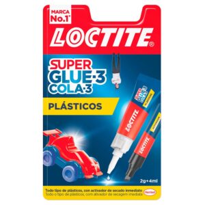 Loctite Pegamento Super Plastics One Size Blue / Red / Black