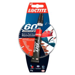 Loctite Pegamento Universal 60sec 20g One Size Black / Red