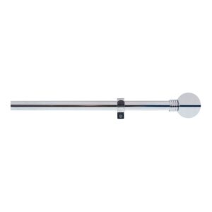 Stor Planet Barra Cortina Anillo 160-300 Cm One Size Chrome