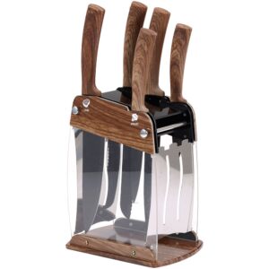 San Ignacio Set Cuchillos Moncayo 6 Unidades One Size Brown