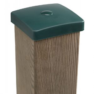Tapa poste de madera 91x91mm plastico
