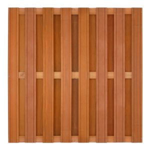 Paneles vallas Bangkirai madera dura 180x180cm